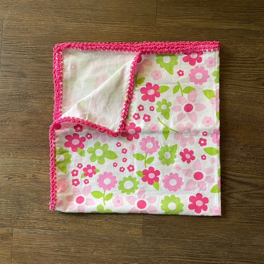 NEW Handmade Crocheted Baby Blanket